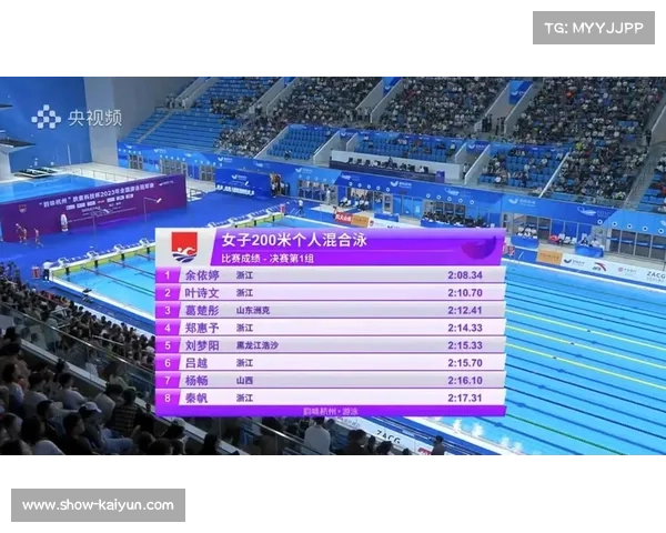 余依婷混合泳分段配比方案发布 助力训练与竞赛提升